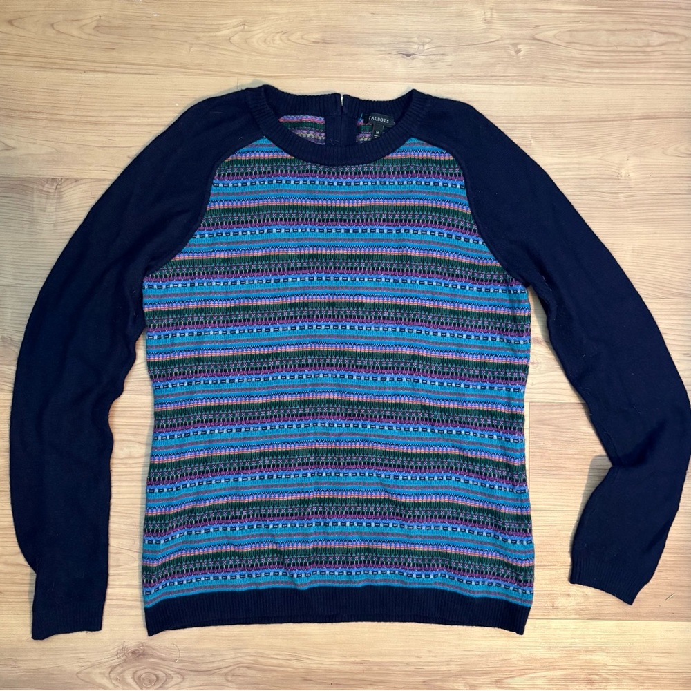 Talbots Patterned Sweater
